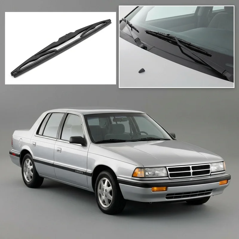 Driver Side Wiper Blade for Dodge 2000 GTX (1989 - 1990) - 1